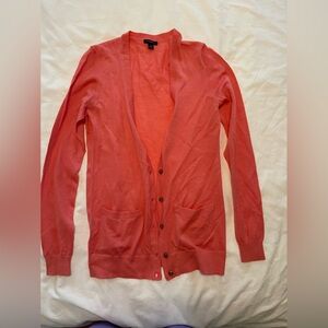 Ann Taylor Pink Cardigan. Size Small.